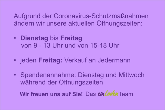 Öffnungszeiten
